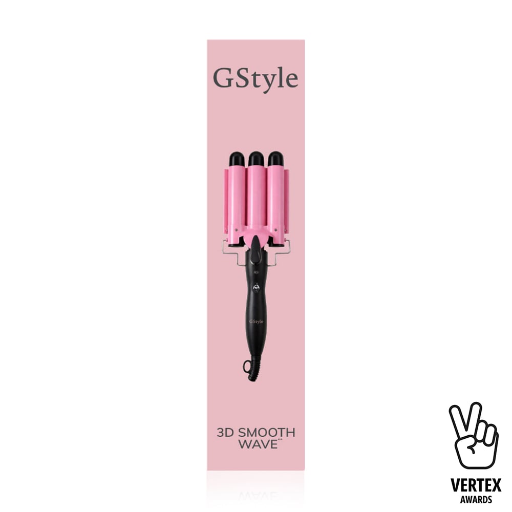 Плойка для волосся GSTYLE 3D Smooth Wave, 25 мм (GS-020)