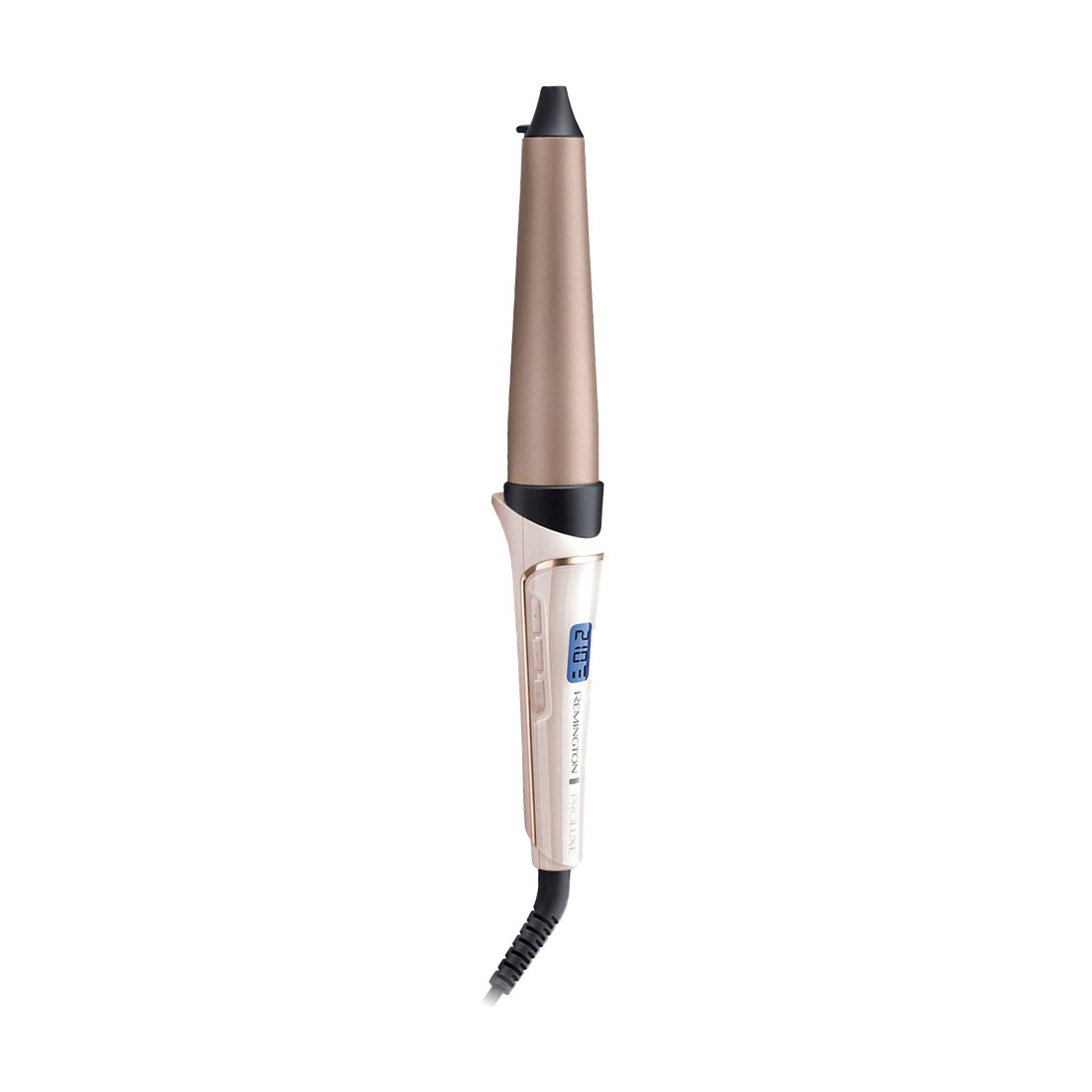 Плойка для волосся Remington ProLuxe конусна, діаметр 25-38 мм, з дисплеєм, рожево-золота (CI91X1)